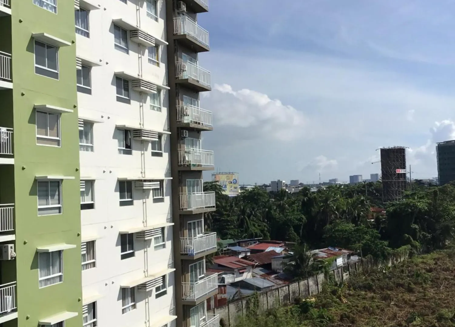 Balcony View Studio Mesatierra Garden Residences Davao City Philippines